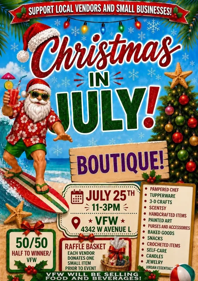 Christmas in July boutique
