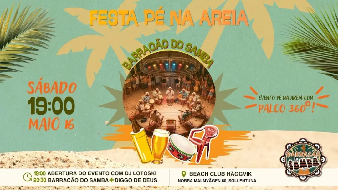 Festa Pé na Areia