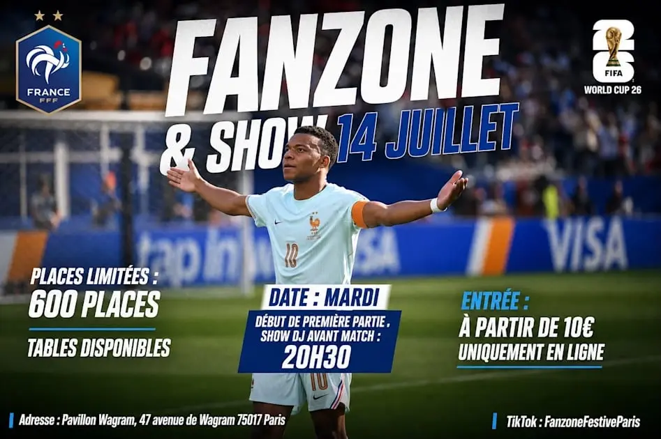 Fan Zone Prestige France Espagne - Pavillon Wagram