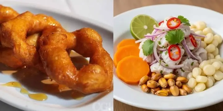 KW Folkekøkken: Oyster Mushroom Ceviche & Picarones