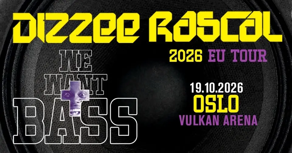 Dizze Rascal | 19. Oktober 2026 | Vulkan Arena | AEG Presents