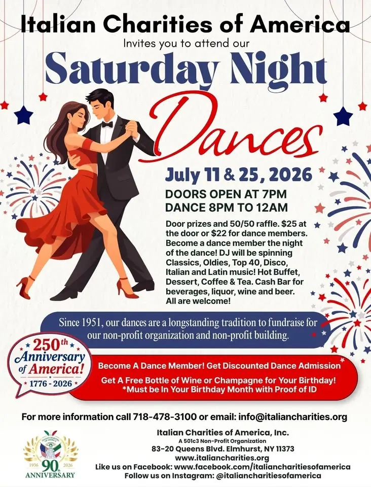 Saturday Night Dance - Hot Buffet!