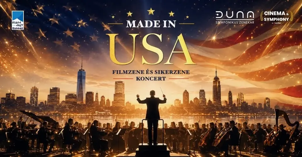 MADE IN USA – Filmzene és sikerzene koncert // Budapest 01.02. - DUPLA KONCERT
