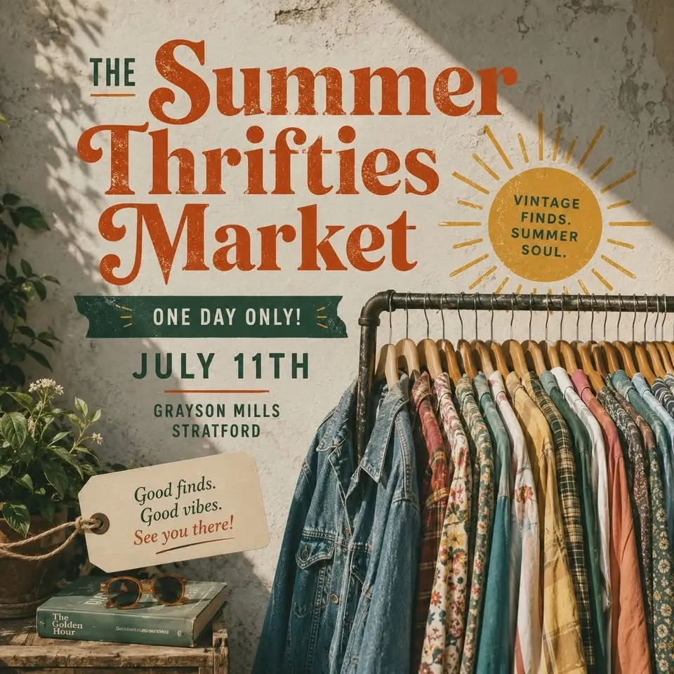 Thrifties market & social event