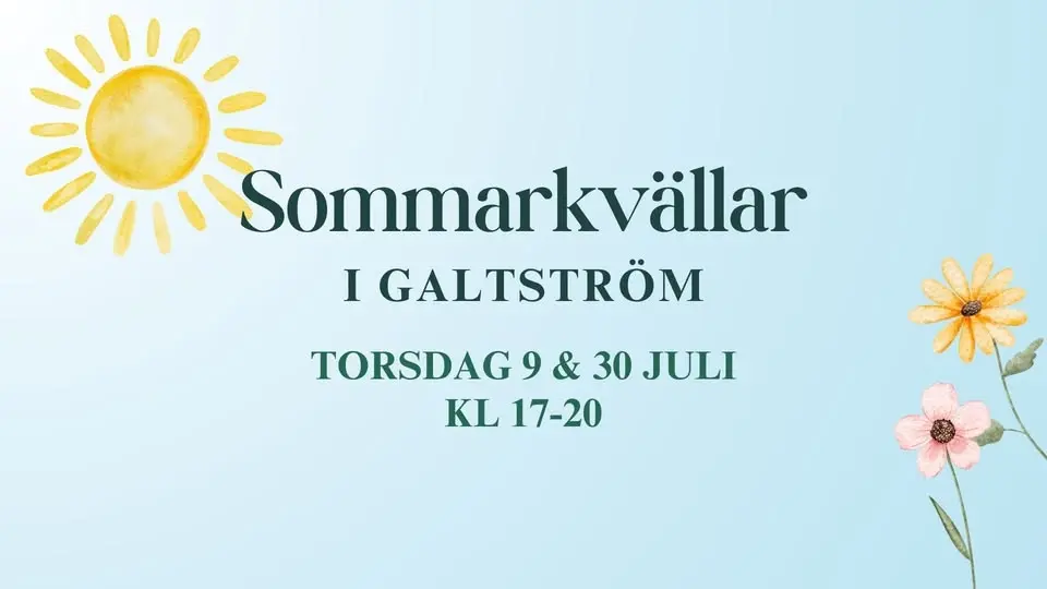 Sommarkvällar i Galtström