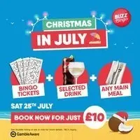Xmas In July Night Out 25/07 - Buzz Bingo Bradford
