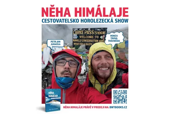 Něha Himálaje | Exkluzivní show v 3 700 m n. m. | Petr Jan Juračka & Honza Tráva Trávníček