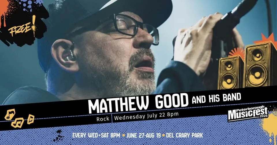 MATTHEW GOOD AND HIS BAND - FREE CONCERT