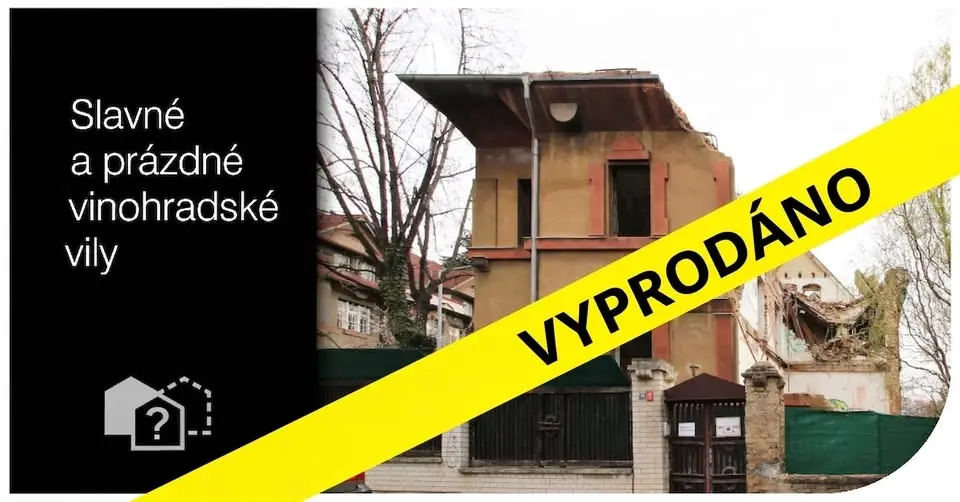 Slavné a prázdné vinohradské vily