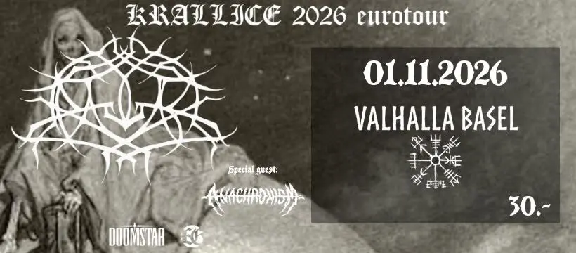 Krallice & support Anachronism