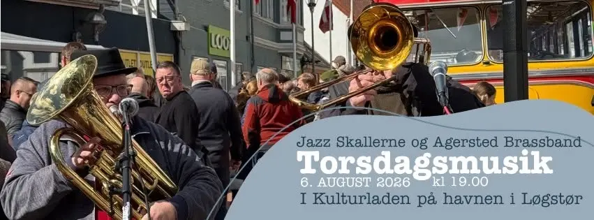 Torsdagsmusik: Jazz Skallerne og Agersted Brass Band