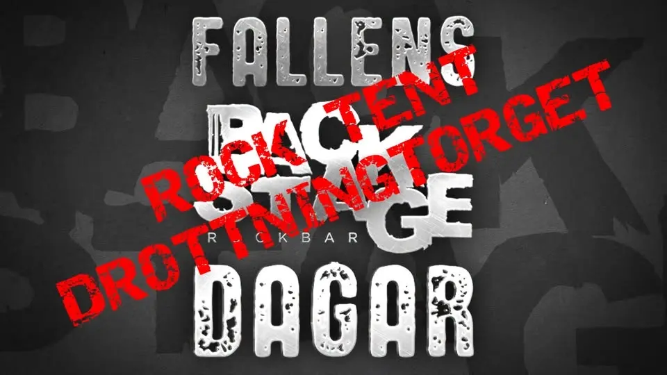 BACKSTAGE FALLENS DAGAR TORGET FREDAG