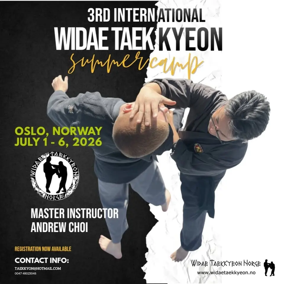 Widae Taekkyeon summer camp 2026