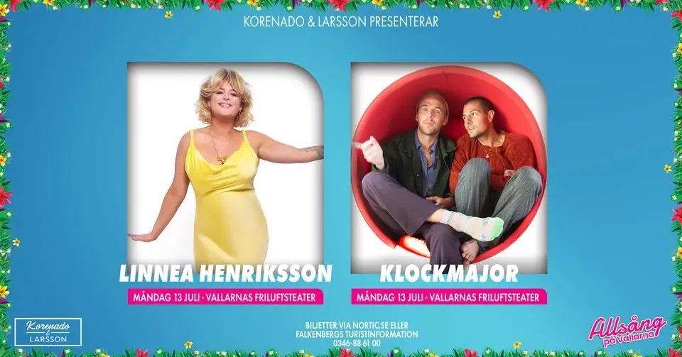 Allsång på Vallarna - Linnea Henriksson & Klockmajor m.fl.