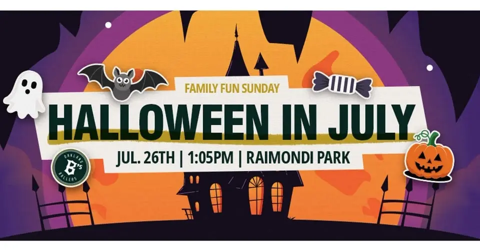 Oakland Ballers vs. Boise Hawks (Halloween In July)