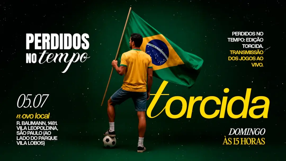 Perdidos No Tempo - Ed. Torcida 05/07 Às 14h