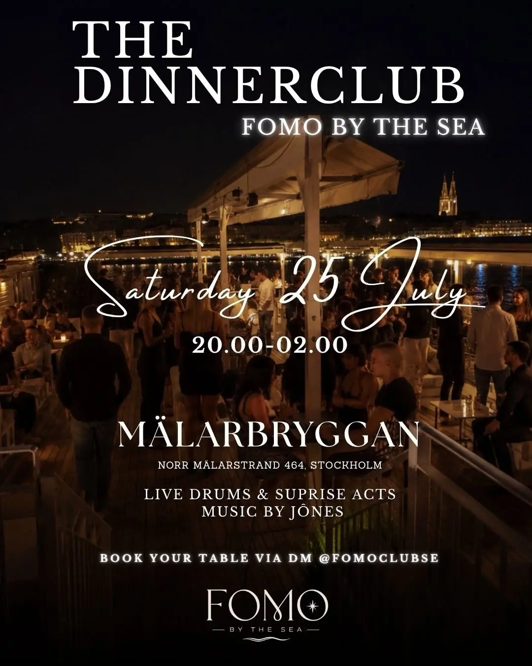 The Dinnerclub – FOMO by the Sea