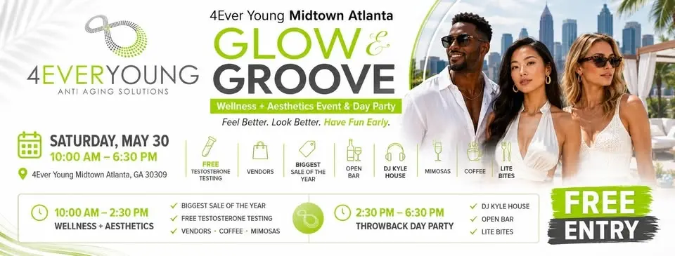 Glow & Groove @ 4Ever Young Midtown Atlanta!