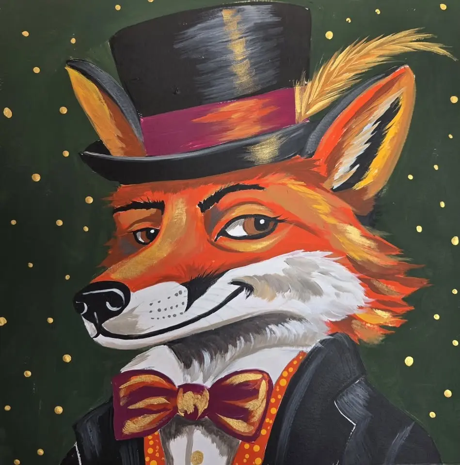 Phileas Fox Paint & prosecco at Chard Football Club