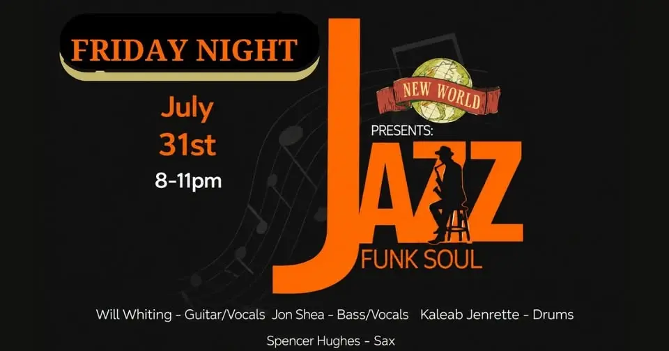 Jazz Funk Soul live in the Garden