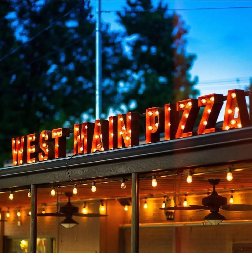Gary Durk at West Main Pizza!