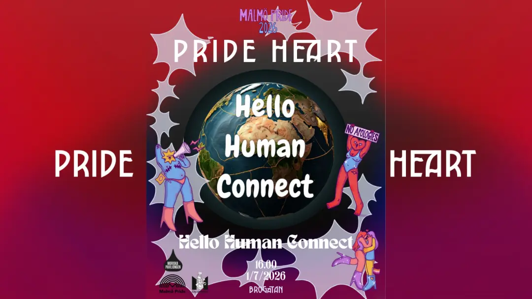 PRIDE HEART: Hello Human Connect : Malmö Pride edition