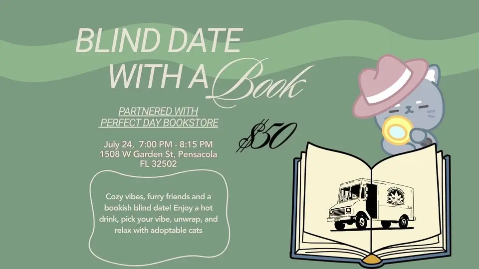 Blind Date with a Book (and Cats!)