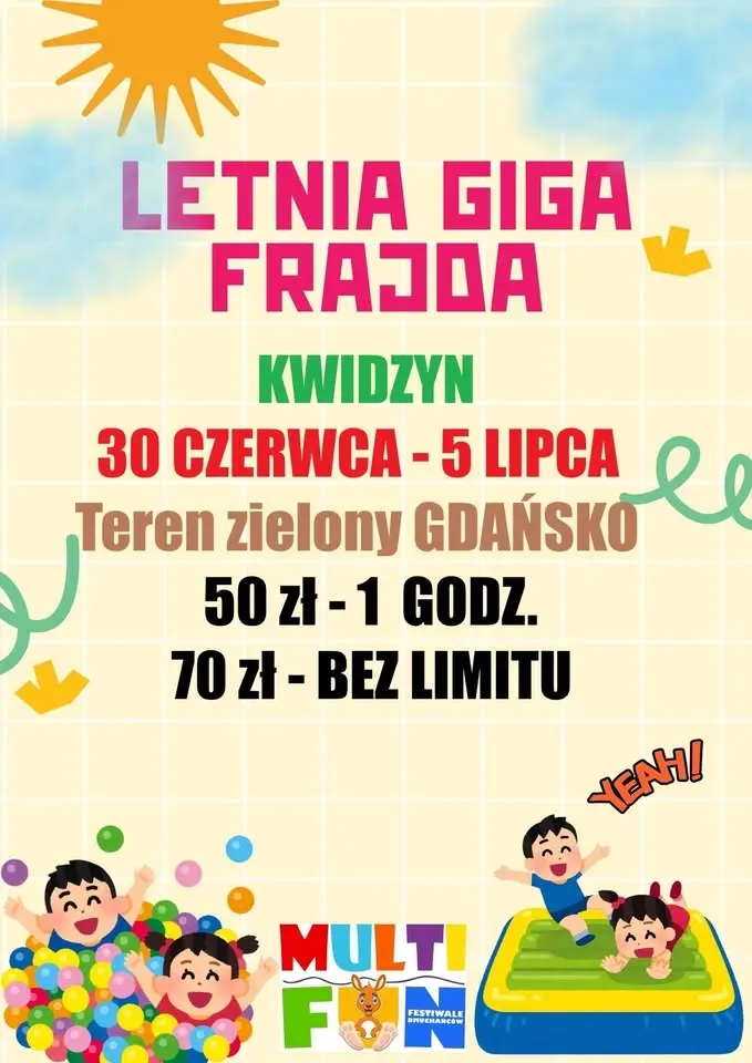 🚀🔥GIGA FRAJDA DLA TWOJEGO DZIECKA W KWIDZYNIE🚀🔥