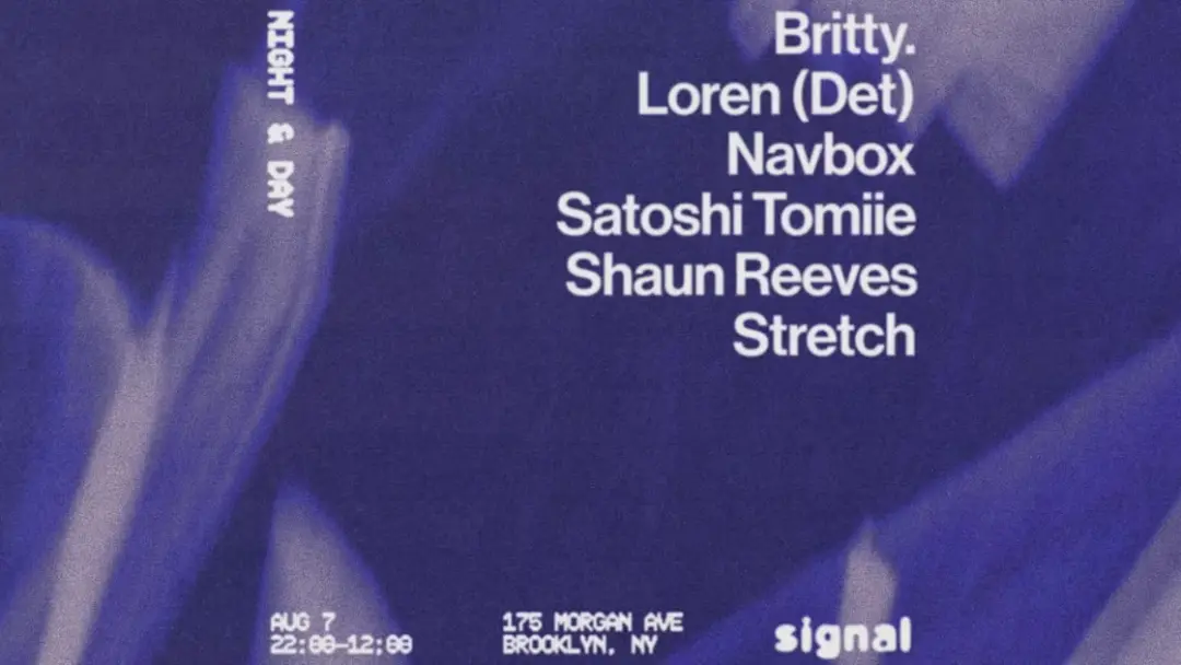 Night & Day: Satoshi Tomiie, Loren B2b Britty.