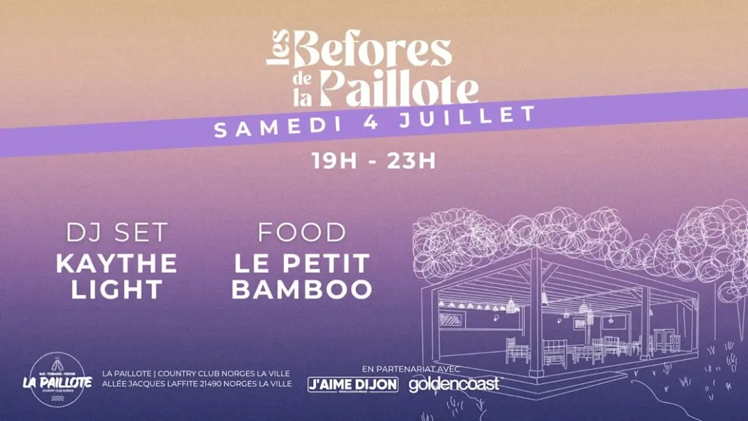 Les Befores De La Paillote - Samedi 4 Juillet