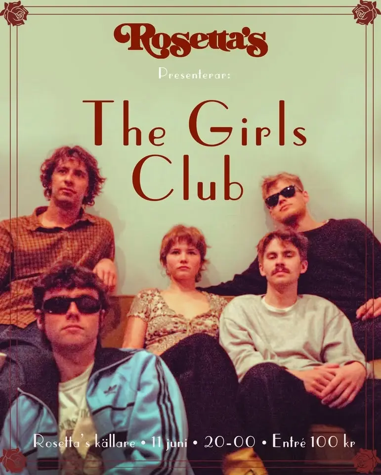 The Girls club – Live på Rosetta´s • 11 juni