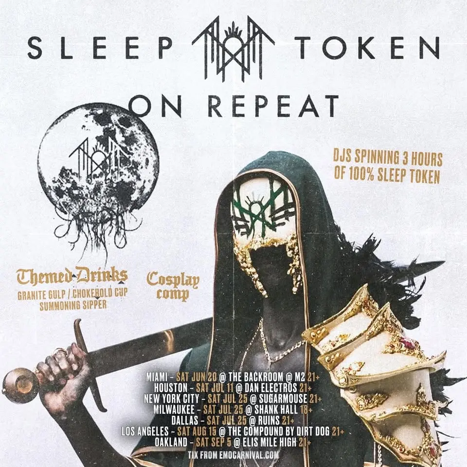 SLEEP TOKEN ON REPEAT OAKLAND