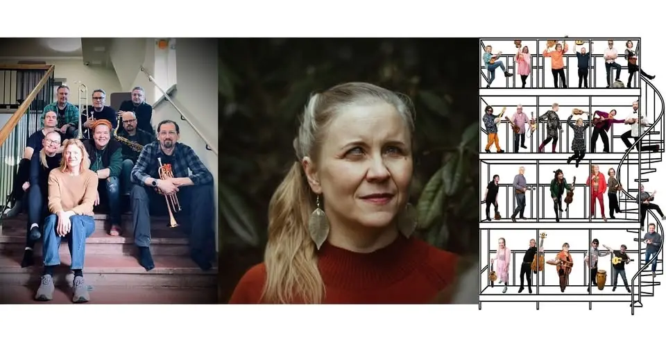 Puistokonsertit: Orkesteri Laakson Liljat, Hannele Juutinen, Tampereen Ukuleleorkesteri