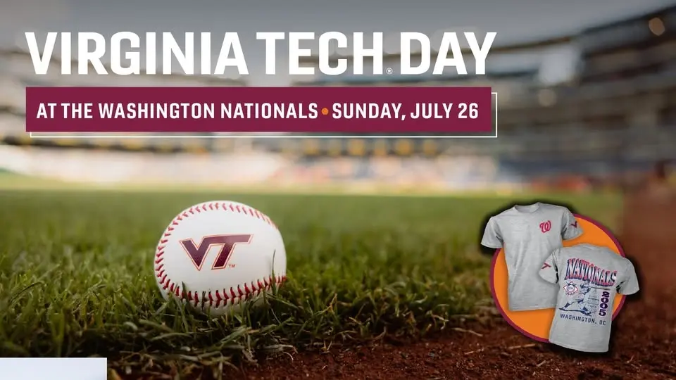 Virginia Tech Day at the Washington Nationals