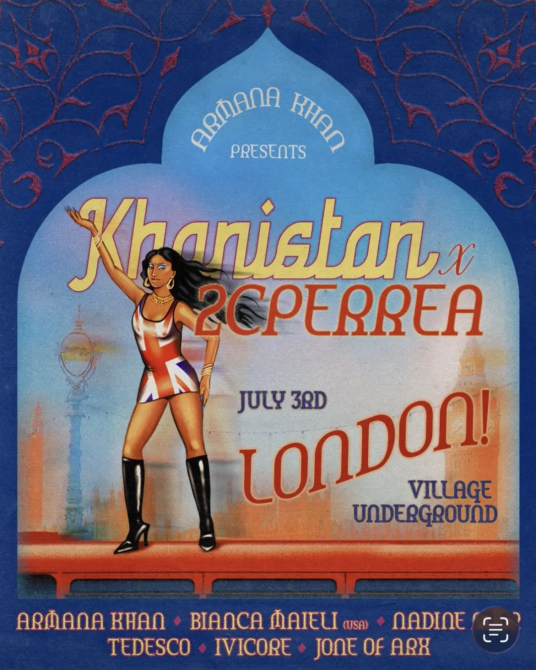ARMANA KHAN presents: The Khanistan Tour London