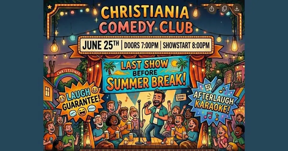 Christiania Comedy Club - English Mic- 🌎🎤