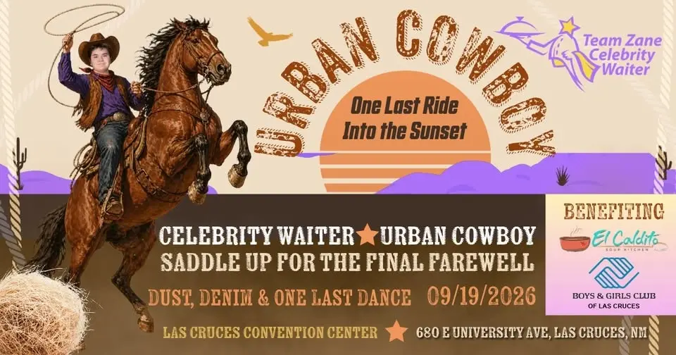Team Zane Celebrity Waiter 2026 - Urban Cowboy
