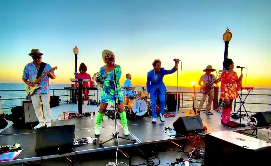 Hot Lava at Redondo Pier Summer Concerts