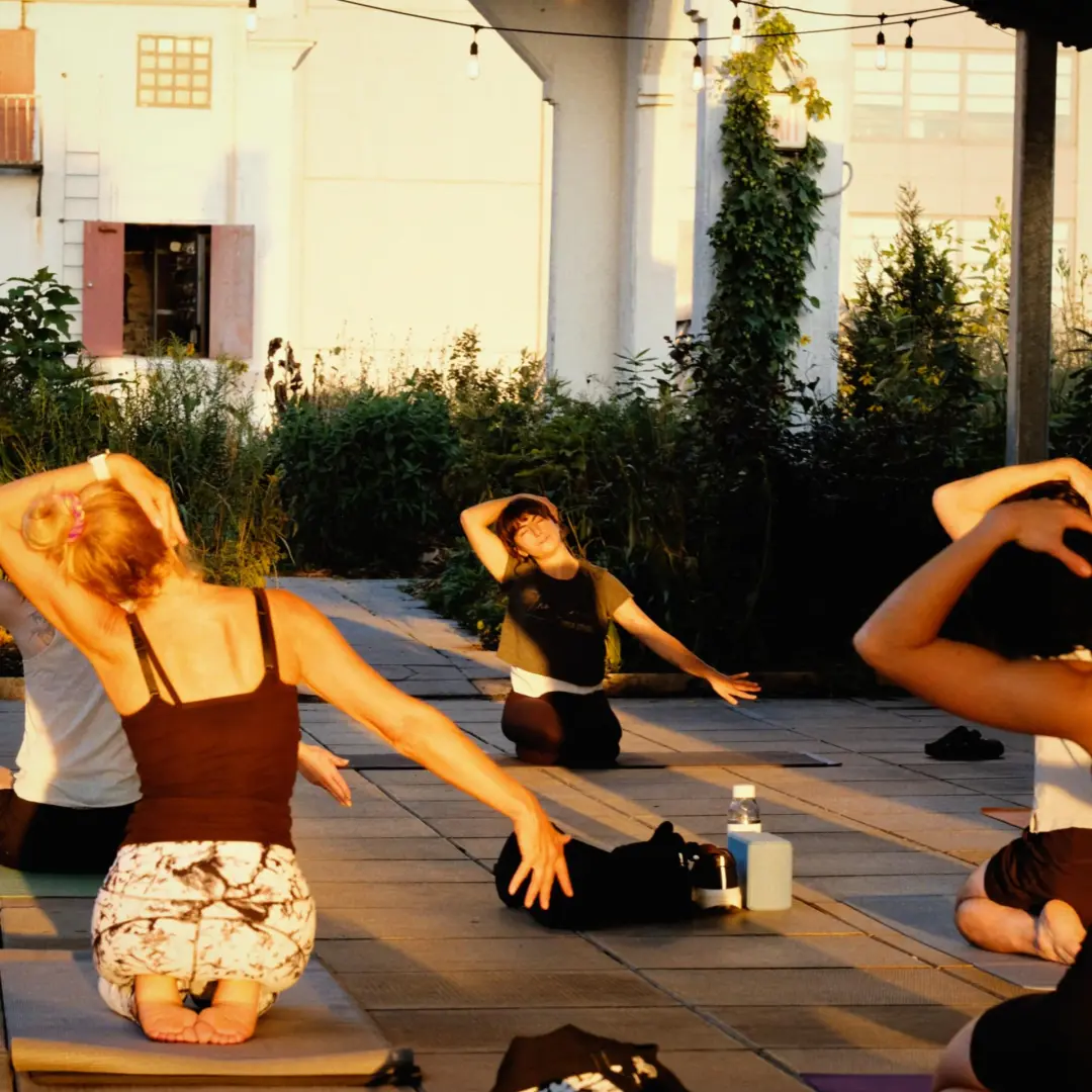 Rooftop Yoga