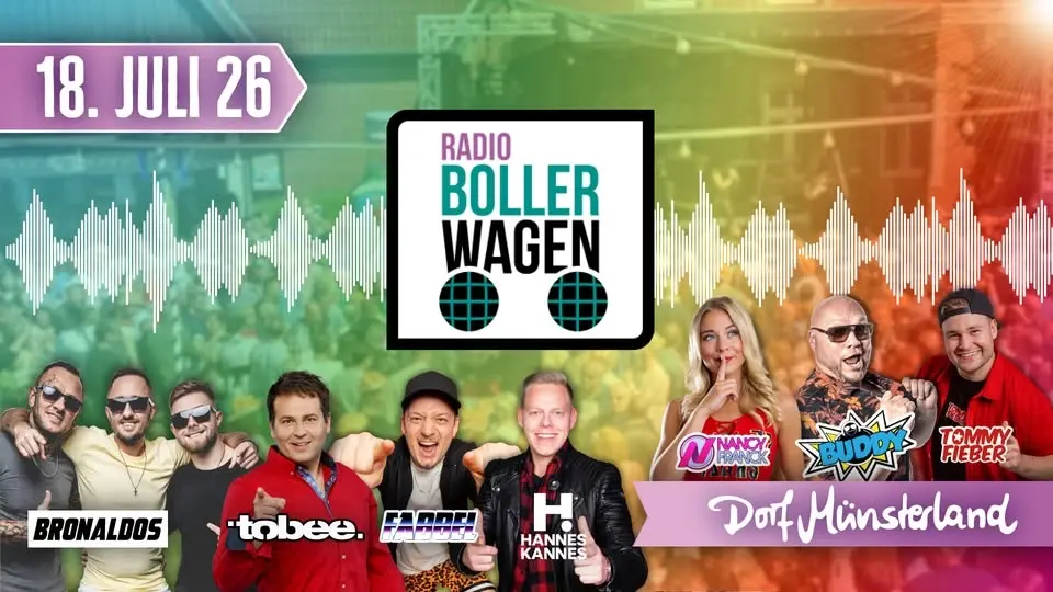RADIO BOLLERWAGEN Sommer-Party