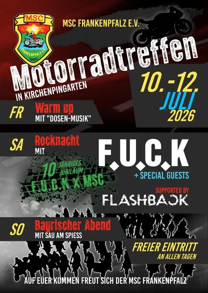 Motorradtreffen 2026 