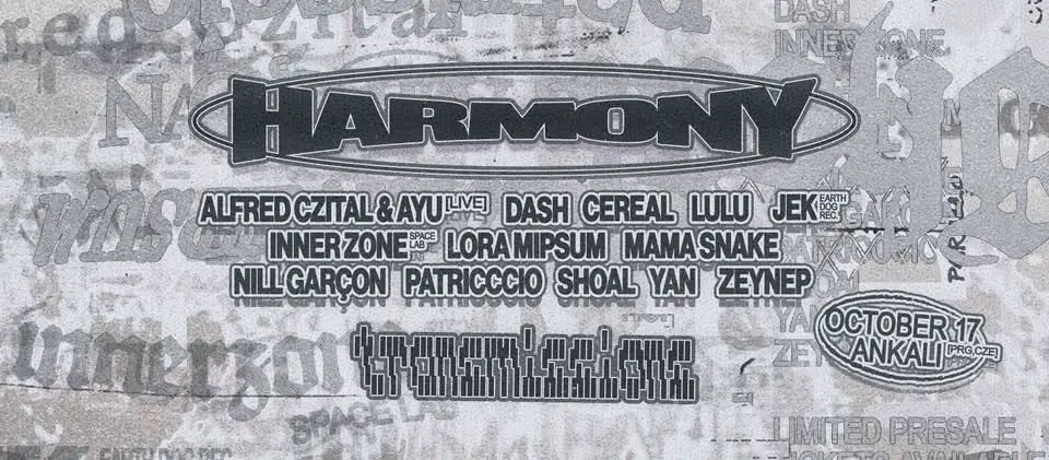 Harmony x Transmissions: Prague @ Ankali & Planeta Za