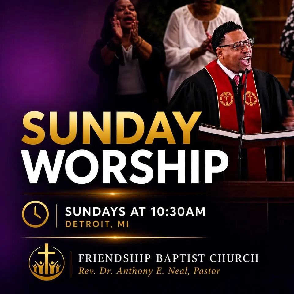 Sunday Worship at Friendship Baptist Church