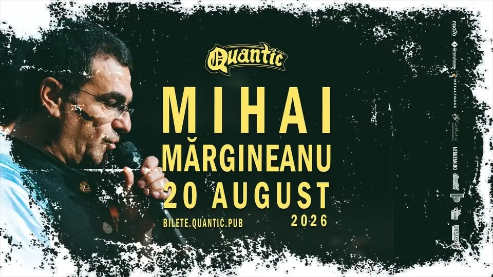 MIHAI MARGINEANU si BANDA – caldura MARE | @ Quantic 20.08.2026