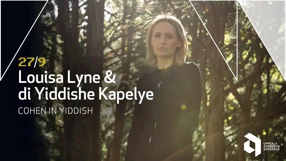 Louisa Lyne & di Yiddishe Kapelye – Cohen in Yiddish • 27/9 • Uppsala Konsert & Kongress