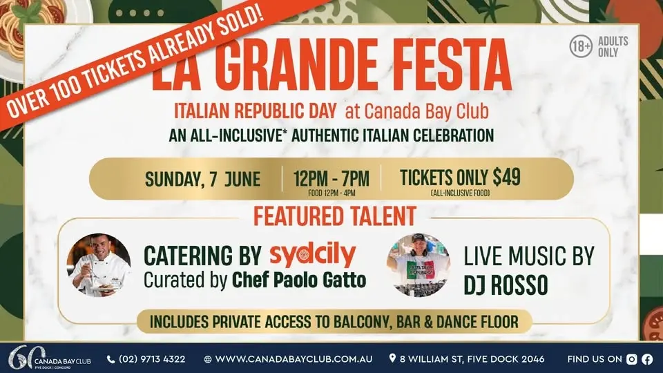 La Grande Festa - All Inclusive Authentic Italian Celebration