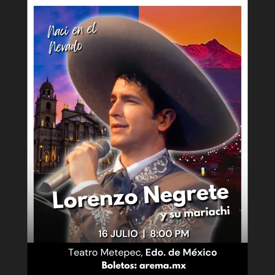"Nací en el Nevado", Lorenzo Negrete en Toluca (Metepec)