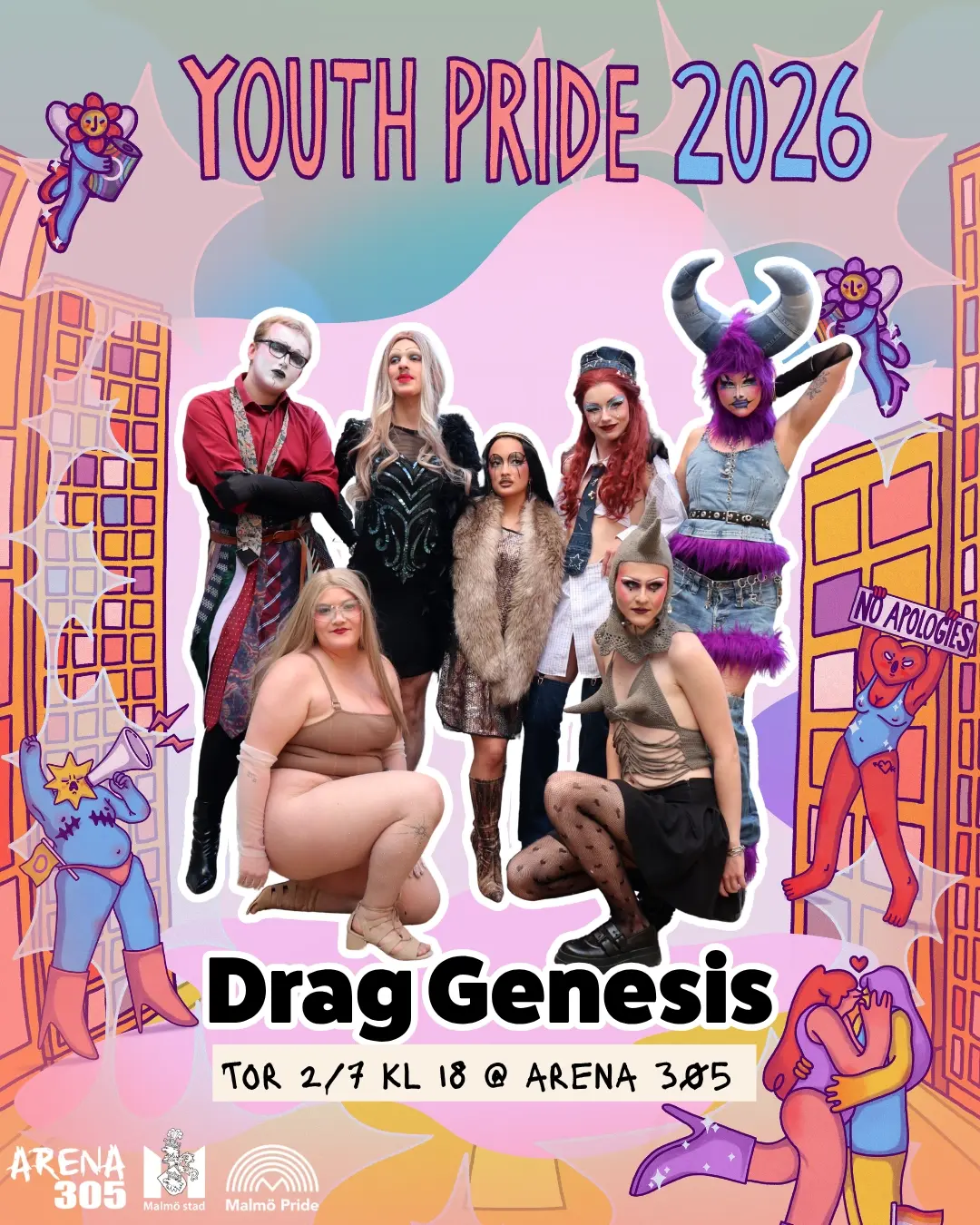 YOUTH PRIDE : DRAG GENESIS SHOW