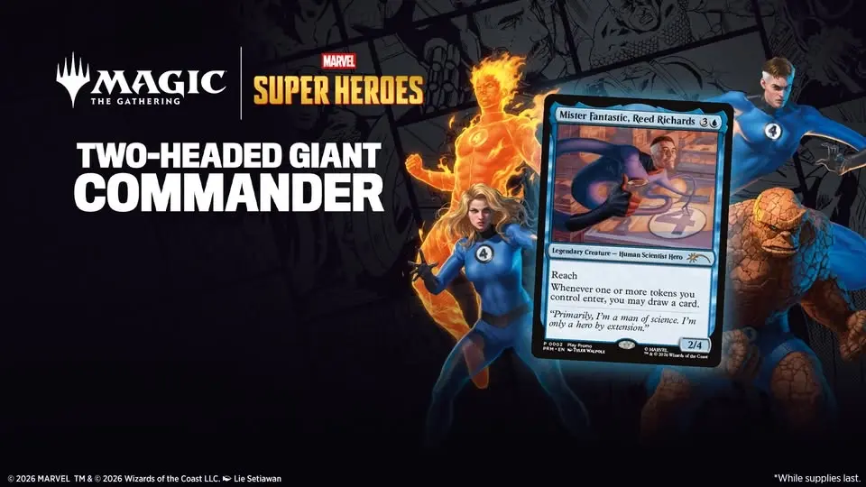 MTG Two Headed Giant Commander: Marvel Super Heroes