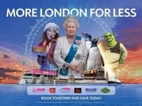 London Eye + Sea Life London + Shrek's Adventure - 3 Way Multi Attraction Passes